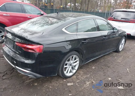 2024 Audi A5 Sportback Premium Plus 45 Tfsi Quattro S Tronic из США, поврежденный, VIN WAUFACF59RA066854